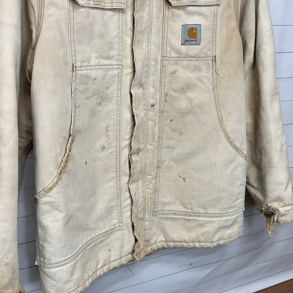 VTG Thrashed Carhartt Jacket - Medium - Picture 2 of 10